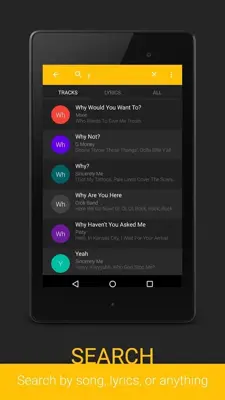 Lyrics android App screenshot 9