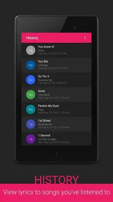 Lyrics android App screenshot 12