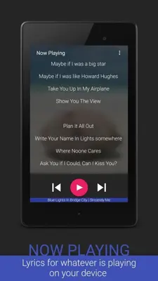 Lyrics android App screenshot 14