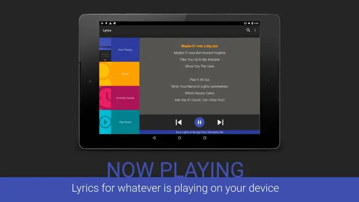 Lyrics android App screenshot 22