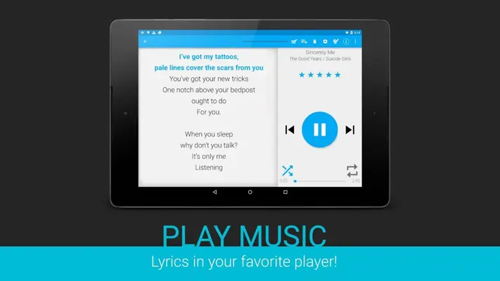 Lyrics android App screenshot 23