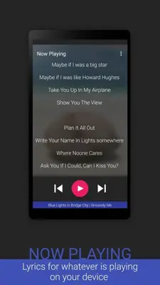 Lyrics android App screenshot 30